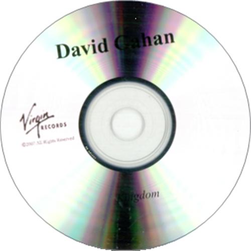 David Gahan Kingdom CD-R acetate US DGNCRKI418827