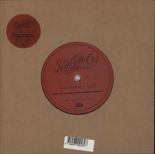 David Gahan Longest Day - RSD 2012 7" vinyl single (7 inch record / 45) UK DGN07LO563458