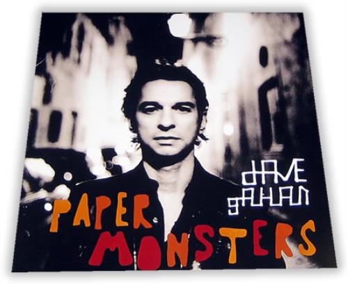 David Gahan Paper Monsters display US DGNDIPA404010