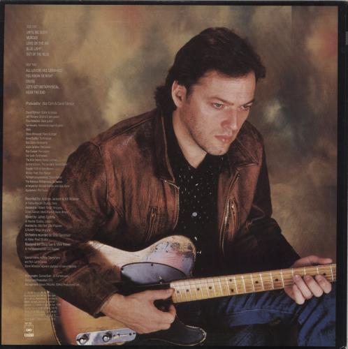 David Gilmour About Face vinyl LP album (LP record) Japanese DGLLPAB296570