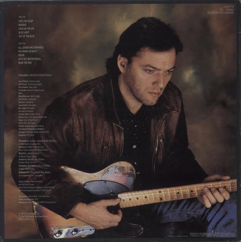 David Gilmour About Face vinyl LP album (LP record) Portuguese DGLLPAB796418