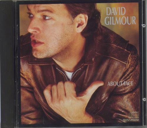 David Gilmour About Face CD album (CDLP) US DGLCDAB802273