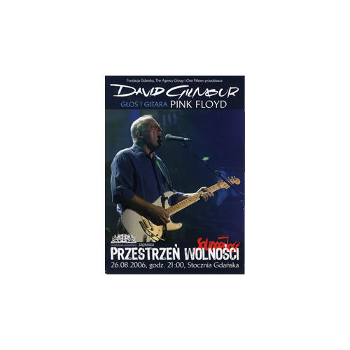David Gilmour Live In Gdansk - Promotion Handbill handbill Polish DGLHBLI559807