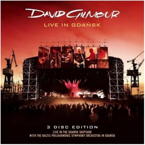 David Gilmour Live In Gdansk 3-disc CD/DVD Set UK DGL3DLI444234