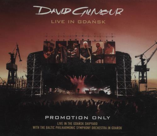 David Gilmour Live In Gdansk 4-CD album set UK DGL4CLI666672