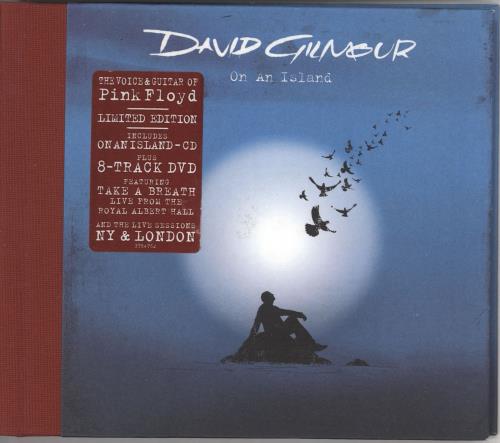David Gilmour On An Island: Special Edition 2-disc CD/DVD set UK DGL2DON723175