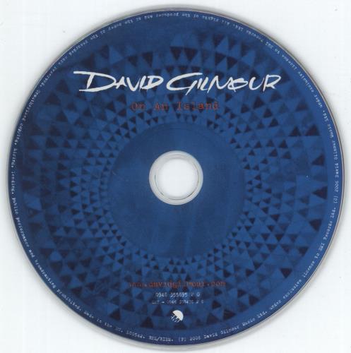 David Gilmour On An Island: Special Edition 2-disc CD/DVD set UK DGL2DON723175
