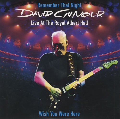 David Gilmour Remember That Nights CD single (CD5 / 5") UK DGLC5RE429979