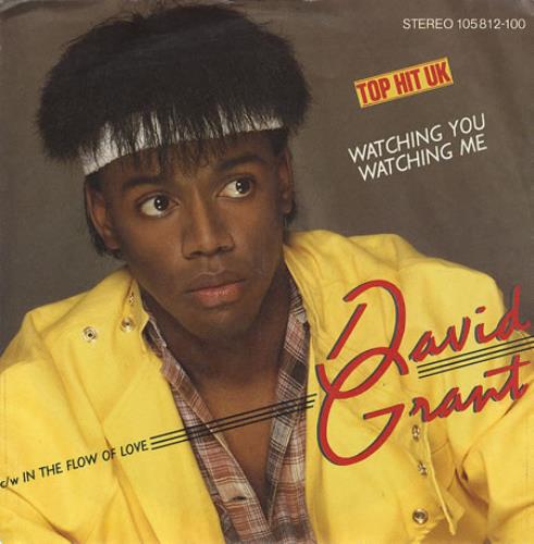 David Grant Watching You Watching Me 7" vinyl single (7 inch record / 45) German D.G07WA304680