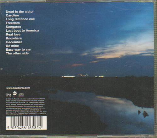 David Gray A New Day At Midnight CD album (CDLP) UK DGRCDAN223837