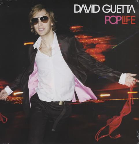 David Guetta Poplife 2-LP vinyl record set (Double LP Album) UK DVU2LPO411082