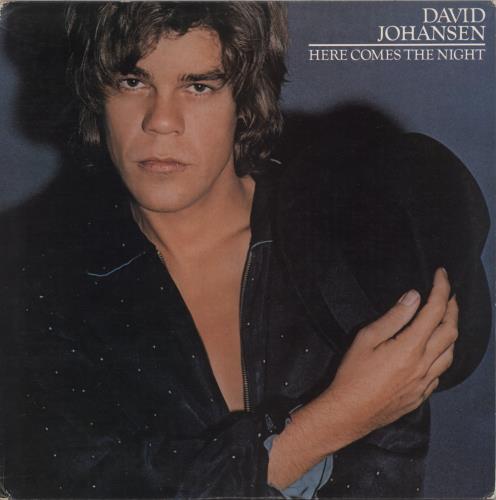 David Johansen Here Comes The Night vinyl LP album (LP record) US DVHLPHE875153