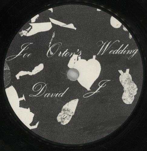 David J Joe Orton's Wedding 7" vinyl single (7 inch record / 45) UK DAV07JO219973