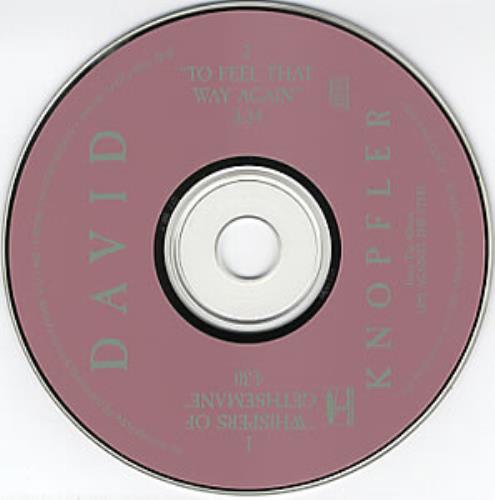 David Knopfler Whispers Of Gethsemane CD single (CD5 / 5") US DKPC5WH156271