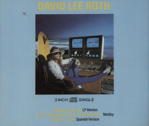 David Lee Roth California Girls 3" CD single (CD3) UK DLRC3CA67651
