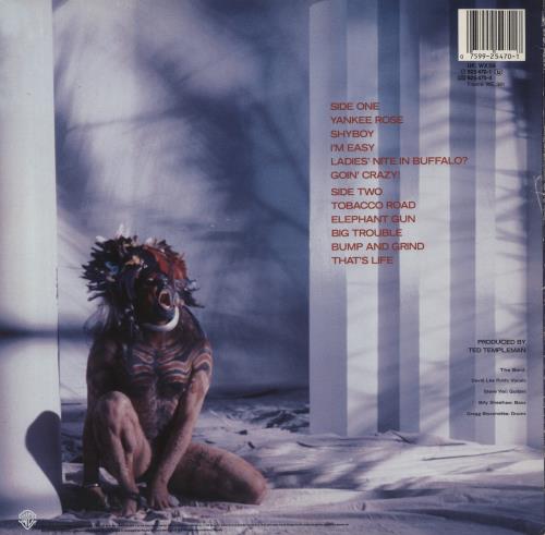 David Lee Roth Eat 'Em And Smile - EX vinyl LP album (LP record) German DLRLPEA870555