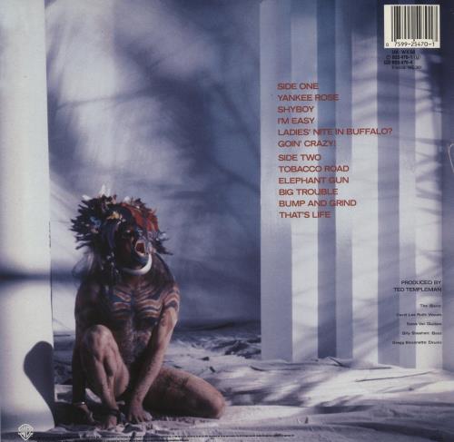 David Lee Roth Eat 'Em And Smile - Price Stickered vinyl LP album (LP record) UK DLRLPEA869730