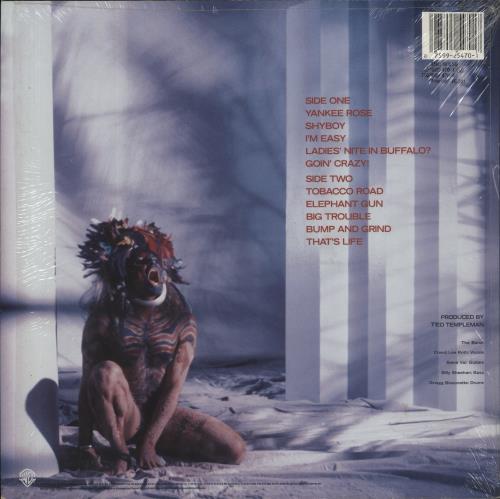 David Lee Roth Eat 'Em And Smile - Shrink with Sticker vinyl LP album (LP record) German DLRLPEA847105