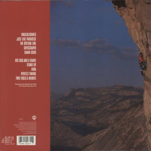 David Lee Roth Skyscraper vinyl LP album (LP record) German DLRLPSK618607