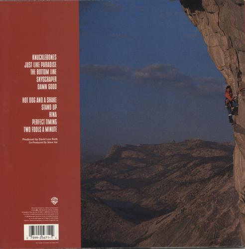 David Lee Roth Skyscraper vinyl LP album (LP record) US DLRLPSK620853