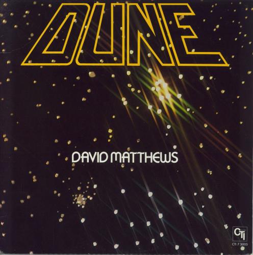 David Matthews Dune vinyl LP album (LP record) US 2DMLPDU636618