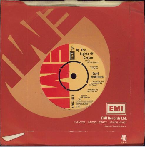 David McWilliams Days Of Pearly Spencer 7" vinyl single (7 inch record / 45) UK VMC07DA810110