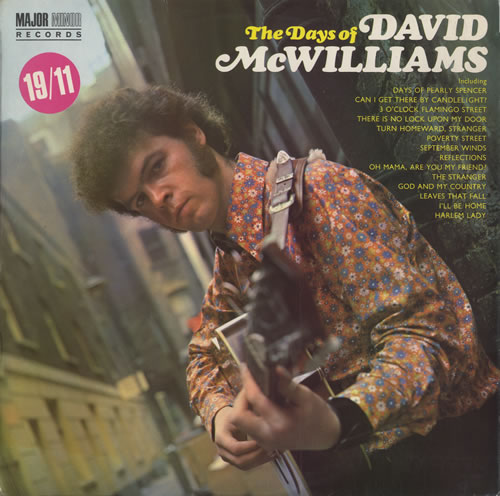 David McWilliams The Days Of David McWilliams vinyl LP album (LP record) UK VMCLPTH455230
