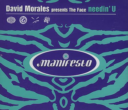 David Morales Needin' U CD single (CD5 / 5") UK VDMC5NE177558