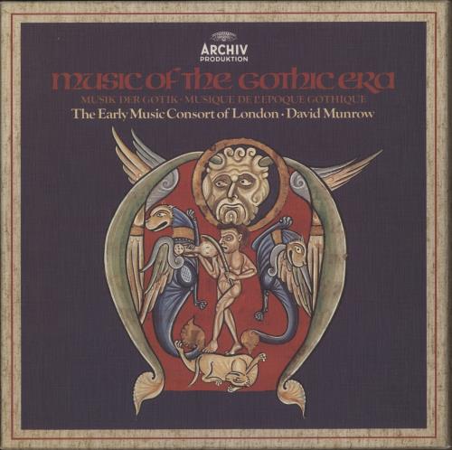 David Munrow Music Of The Gothic Era Vinyl Box Set UK 0D1VXMU888369
