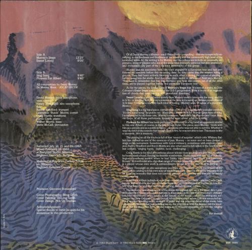 David Murray Murray's Steps vinyl LP album (LP record) Italian DD7LPMU706105
