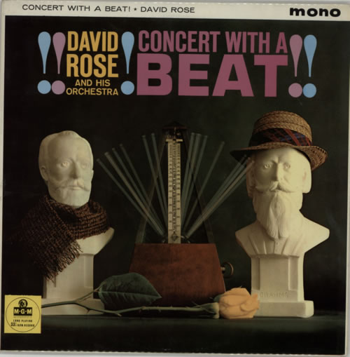David Rose Concert With A Beat - Factory Sample vinyl LP album (LP record) UK RO8LPCO594358