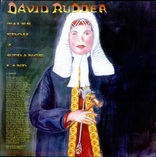 David Rudder Tales From A Strange Land vinyl LP album (LP record) Barbados D2ZLPTA514161