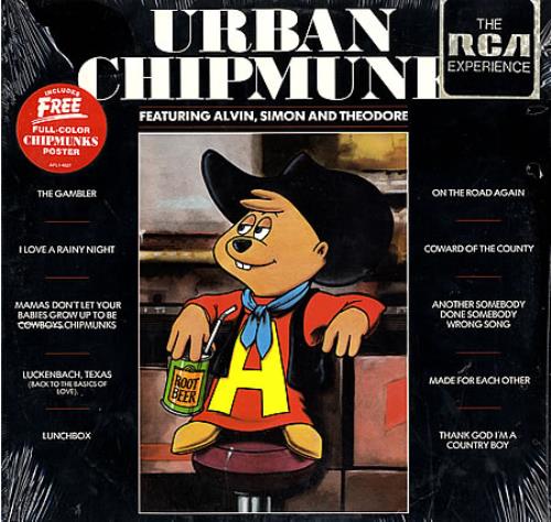 David Seville & The Chipmunks Urban Chipmunk - Sealed vinyl LP album (LP record) US DS&LPUR363451