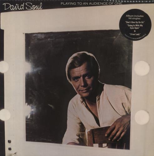 David Soul Playing To An Audience Of One vinyl LP album (LP record) UK UVDLPPL273707