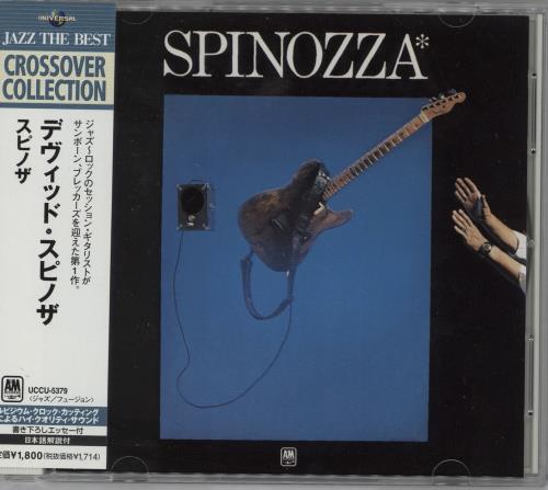 David Spinozza Spinozza CD album (CDLP) Japanese 17YCDSP754191