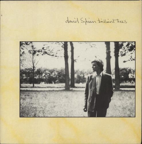 David Sylvian Brilliant Trees - VG vinyl LP album (LP record) UK SYLLPBR867787