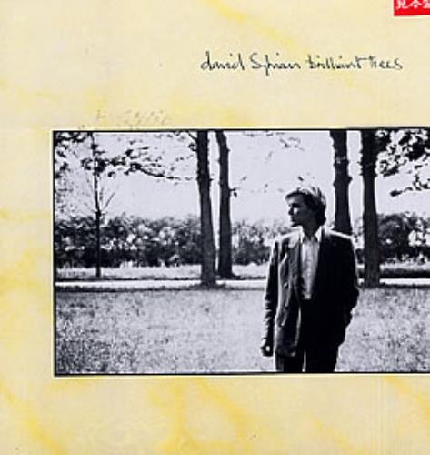 David Sylvian Brilliant Trees vinyl LP album (LP record) Japanese SYLLPBR252995