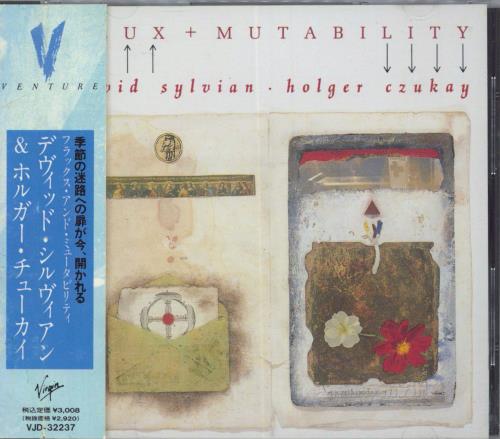 David Sylvian Flux + Mutability CD single (CD5 / 5") Japanese SYLC5FL315390