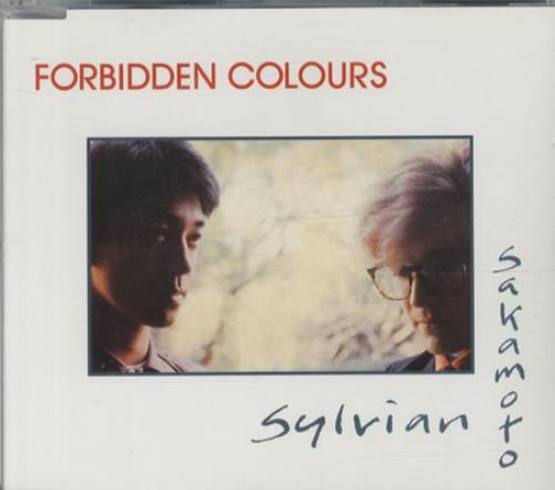 David Sylvian Forbidden Colours CD single (CD5 / 5") Japanese SYLC5FO343549