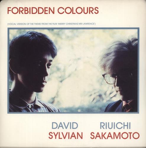 David Sylvian Forbidden Colours 7" vinyl single (7 inch record / 45) UK SYL07FO55856