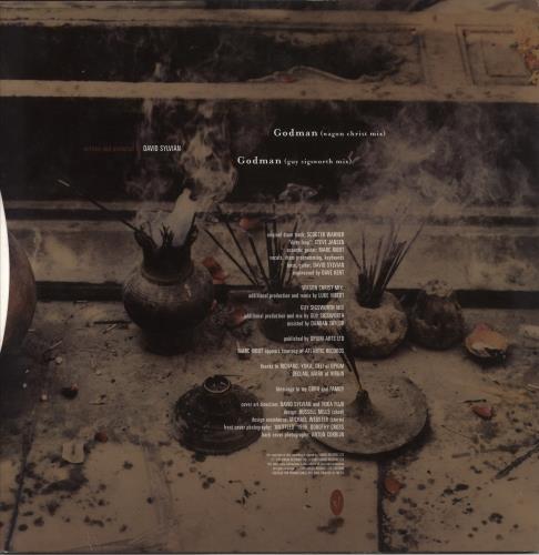 David Sylvian Godman 12" vinyl single (12 inch record / Maxi-single) UK SYL12GO143360