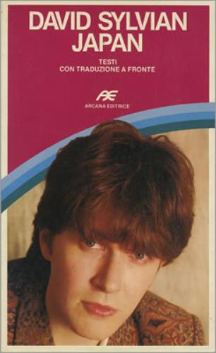 David Sylvian Japan book Italian SYLBKJA349760