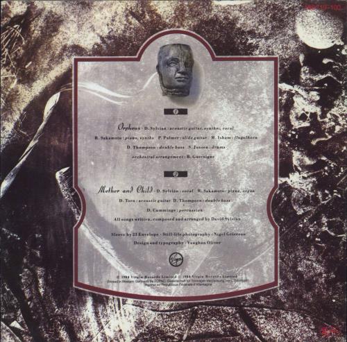 David Sylvian Orpheus 7" vinyl single (7 inch record / 45) German SYL07OR83897