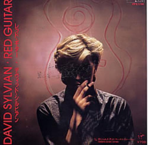 David Sylvian Red Guitar 7" vinyl single (7 inch record / 45) Japanese SYL07RE148142