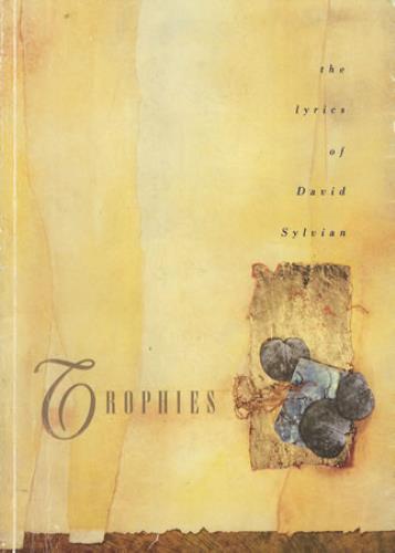 David Sylvian Set Of Three Trophies Books book UK SYLBKSE378025