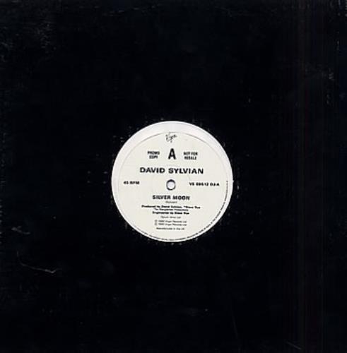 David Sylvian Silver Moon 12" vinyl single (12 inch record / Maxi-single) UK SYL12SI121514