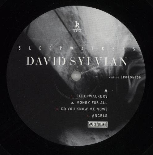 David Sylvian Sleepwalkers - Alternate Edition - 180gm 2-LP vinyl record set (Double LP Album) UK SYL2LSL864644