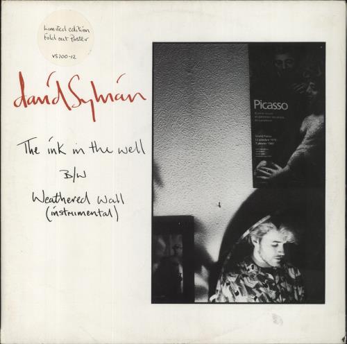 David Sylvian The Ink In The Well - Poster Sleeve - EX 12" vinyl single (12 inch record / Maxi-single) UK SYL12TH629332