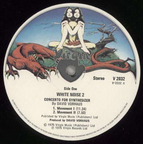 David Vorhaus White Noise 2 vinyl LP album (LP record) UK DV-LPWH331041