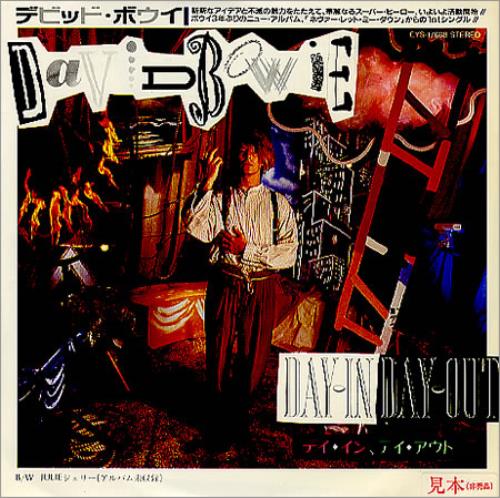 David Bowie Day In Day Out Japanese Promo 7" vinyl single (7 inch ...